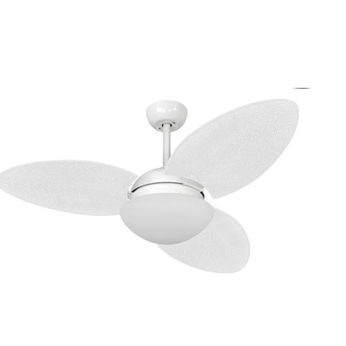 Ventilador de Teto Ø1,05X0,47m 2xE27 Tami S3 Branco / Palmae Branco