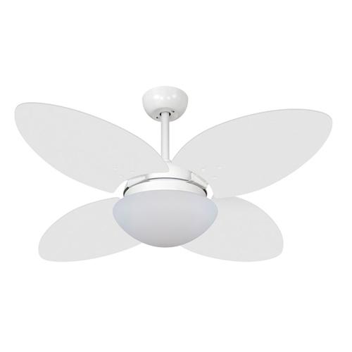 Ventilador de Teto Ø1,05x0,47m 2xE27 Tami Branco / Laca Branco