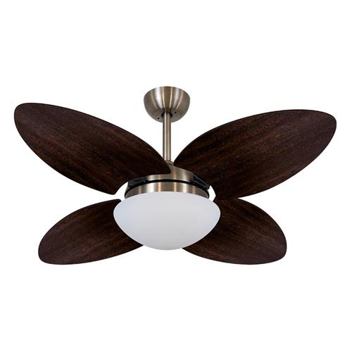 Ventilador de Teto Ø1,05x0,47m 2xE27 Tami Bronze / Laca Tabaco