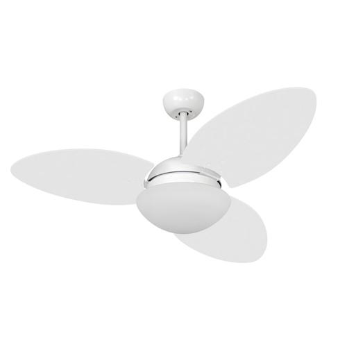 Ventilador de Teto Ø1,05x0,47m 2xE27 Tami S3 Branco / Laca Branco