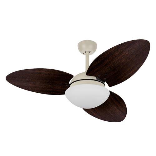 Ventilador de Teto Ø1,05x0,47m 2xE27 Tami S3 Nude / Laca Tabaco