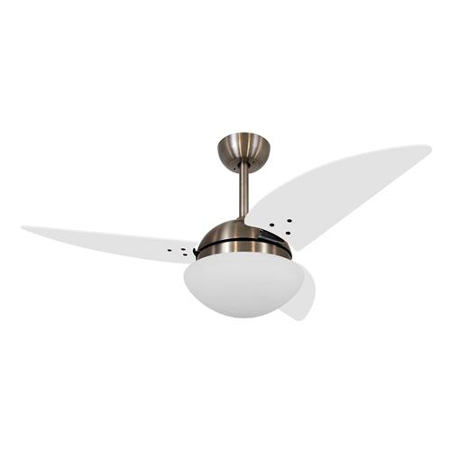 Ventilador de Teto Ø1,13 x0,47m Class Bronze / Laca Branco