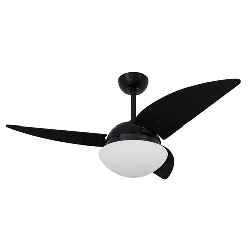 Ventilador de Teto Ø1,13 x0,47m Class Preto / Laca Preto