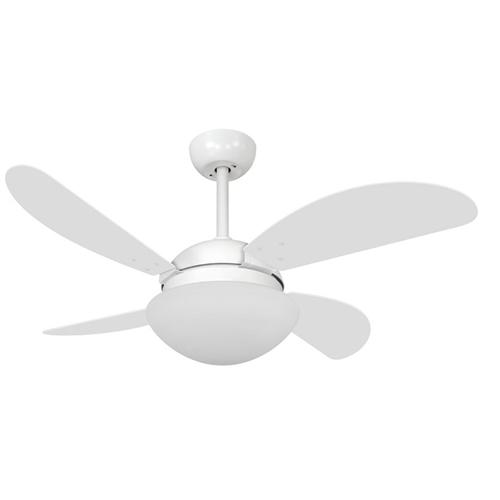 Ventilador de Teto Ø1,05x0,47m Fly Branco / Laca Branco