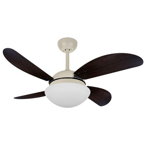 Ventilador de Teto Ø1,05x0,47m Fly Nude / Laca Tabaco