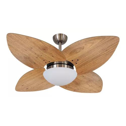 Ventilador de Teto Ø1,05X0,47m 2xE27 Tami Bronze / Rádica Freijó 